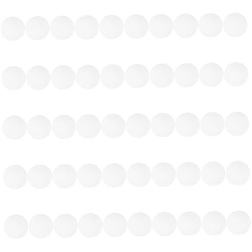 UKCOCO 50Pcs Advanced Table Tennis Balls High Bounce Durable Pong Training Balls for School Gym Practice for Skill Development and Fun