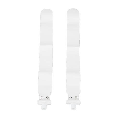 Adjustable Flag Football Set, 5 PCS PP Flag Football Belts with 2 Flags and D for Youth Adults Training, Games and Sports Activities (White)