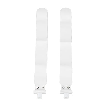Adjustable Flag Football Set 5 PCS Adjustable Flag Football Belts, with D for Youth Adults Training Game - color: White