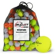 Bullet .444 Distance Matte Colored Golf Balls [96-Ball] - color: Yellow