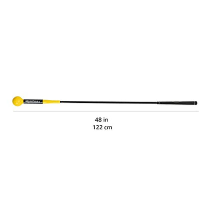 Amazon Basics Golf Swing Trainer Aid and Warm-Up Practice Stick for Grip, Balance, Distance and Power Training