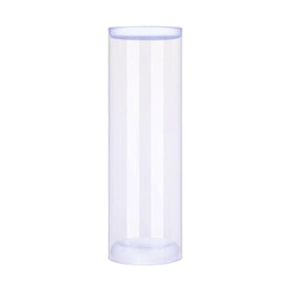 kowaku Shuttlecock Storage Tube Transparent Durability Accessories Portable Reusable Badminton Ball Holder Badminton Ball Organizer - size: Medium