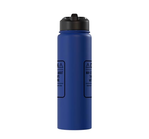 Approach with caution during open play. Pickleball funny pro Stainless Steel Insulated Water Bottle