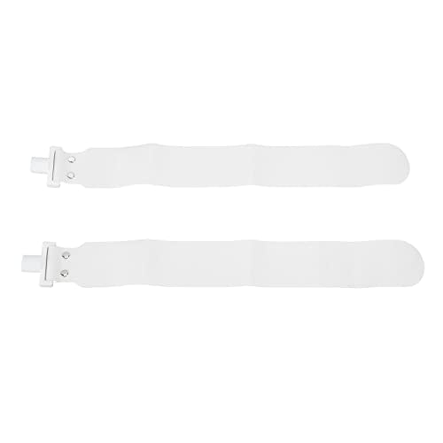 Adjustable Flag Football Set, 5 PCS PP Flag Football Belts with 10 Flags for Youth and Adults, Durable Training Equipment for Beach Games and Team Sports (White)