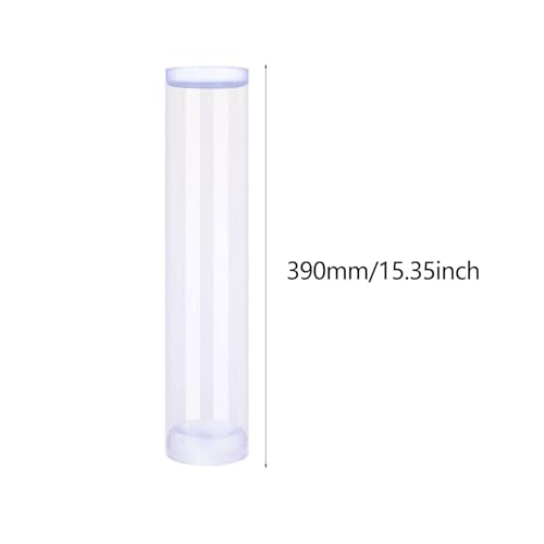 kowaku Shuttlecock Storage Tube Transparent Durability Accessories Portable Reusable Badminton Ball Holder Badminton Ball Organizer - size: Large