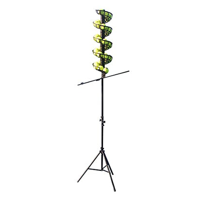Tennis Ball Dropping Machine Tennis Ball Feeder Tennis Machine Lightweight Tennis Serving Machine 33 Balls