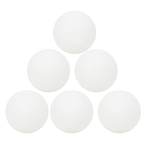 Table Tennis Balls, Long Time Use Pingpong Balls, for Beginner Training (6 White Plastic Buckets)