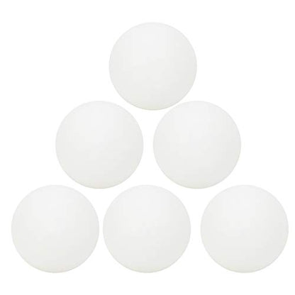 Table Tennis Balls, Long Time Use Pingpong Balls, for Beginner Training (6 White Plastic Buckets)