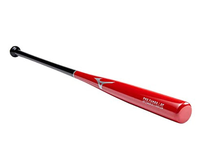 Mizuno Pro Fungo Bat | Infield or Outfield | Maple Hybrid Fungo | Lightweight | High Gloss Finish - color: Red, size: 37 inch