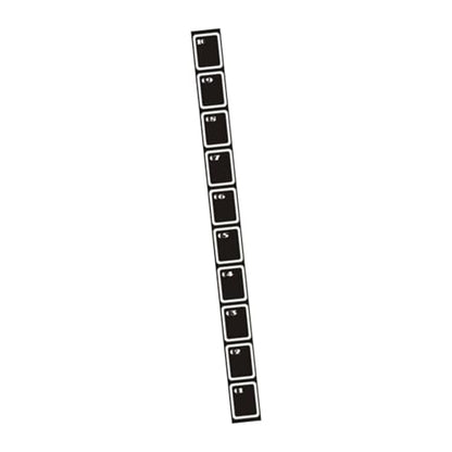 Colaxi Agility Training Ladder Mat Speed Ladder Playground Speed Training Equipment Footwork Trainer Improve Speed Balance Strength - size: 450cmx34cm
