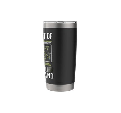 Pickleball Strategy Diagram Funny Sports Stainless Steel Insulated Tumbler
