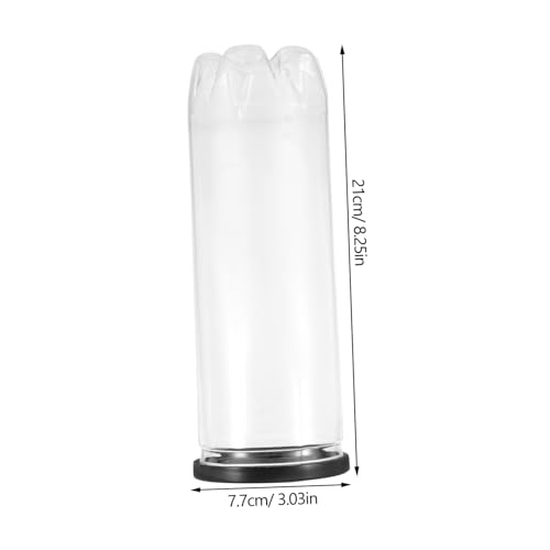 4Pcs Clear PVC Tennis Balls Container Portable Organizer for Balls Storage Durable Holder with Unique Design for Table Tennis Tennis Sports Container for Active