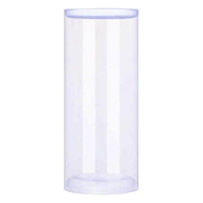 kowaku Shuttlecock Storage Tube Transparent Durability Accessories Portable Reusable Badminton Ball Holder Badminton Ball Organizer - size: Small