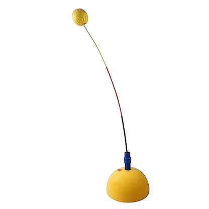 Professional Tennis Swing Training Single Equipment Tennis Ball Exercise Trainer Beginners Self-Study Practice Rebounder Tennis Swing Trainer Tennis Trainer Rebounder Ball with String Tennis Single