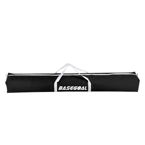 BaseGoal Baseball Softball Net Replacement Bag,Thickened, Wear-Resistant, Waterproof,Fits 7ft x 7ft Baseball Practice Net Systems - style: Black