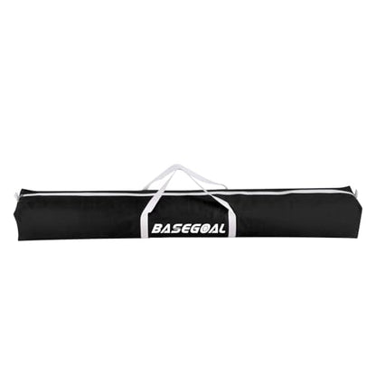 BaseGoal Baseball Softball Net Replacement Bag,Thickened, Wear-Resistant, Waterproof,Fits 7ft x 7ft Baseball Practice Net Systems - style: Black
