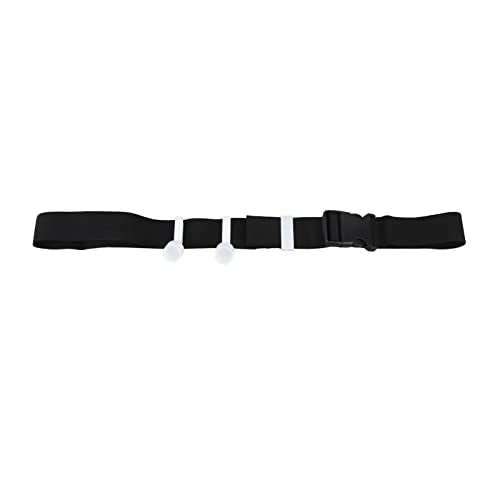 Adjustable Flag Football Set 5 PCS PP Adjustable Flag Football Belts for Youth and Adults Training Equipment - color: White