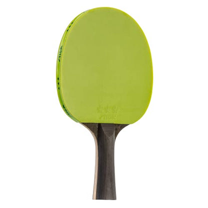 STIGA Pure Color Advance Performance-Level Table Tennis Racket (Yellow) - color: Green
