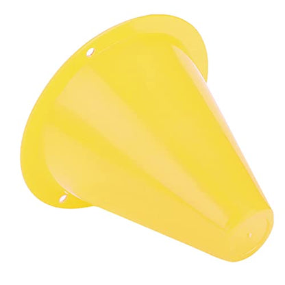 10-Pack Football Training Cones, Bracket Accessories, Obstacle Marking Set - color: Yellow
