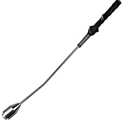 Golf Swing Trainer Aid, Golf Grip Trainer for Warm-up, Swing Tempo Training - Weighted Golf Club for Indoor Practice, Right-Handed Chipping Hitting Golf Accessories - style: Right-Handed