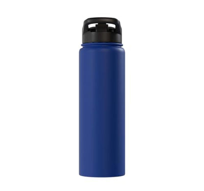 Pickleball: Dinking Buddy Stainless Steel Insulated Water Bottle - color: Royal Blue