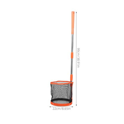 POPETPOP Table Tennis Ball Picker Adjustable 39-Inch Long Handle Lightweight Sports Ball Collector Convenient Table Tennis Tool for Practice and Game