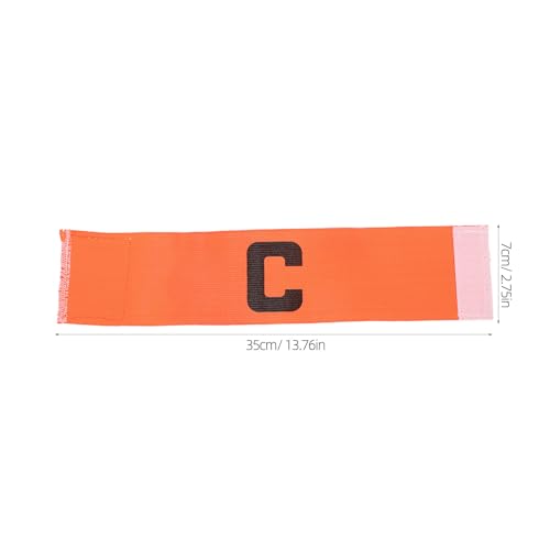 Didiseaon Soccer Captain Armband, Polyester Elastic Adjustable Football Basketball Leader Player Bands for Youth and Adult