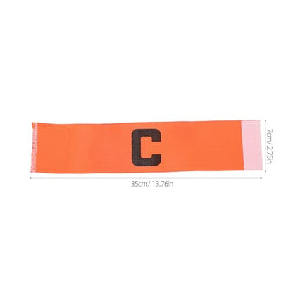 Didiseaon Soccer Captain Armband, Polyester Elastic Adjustable Football Basketball Leader Player Bands for Youth and Adult