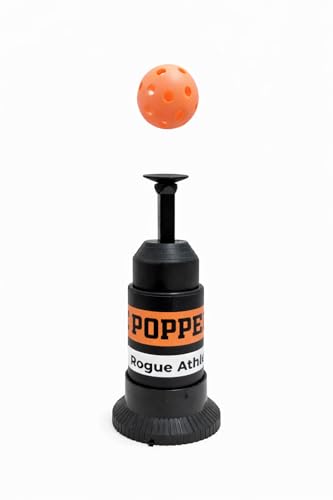Baseball Mini Tee Popper Trainer, Portable Self Toss Hitting Tee for Solo Batting Practice, Great for Kids, Youth & Adults, Includes 1 Popper Ball