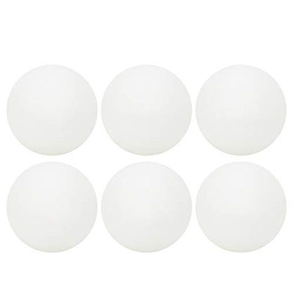 Table Tennis Balls, Long Time Use Pingpong Balls, for Beginner Training (6 White Plastic Buckets)