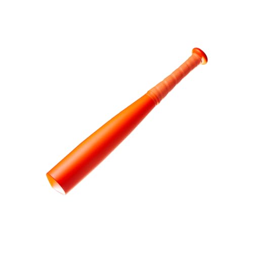 Baseball Bat, Aluminum One Hand 17-Inch Training Bat, Softball Bat, Home/Car/Self Defense, Batting Practice, Aluminum Bat, Truck Tire Checker Bat - color: Neon Orange