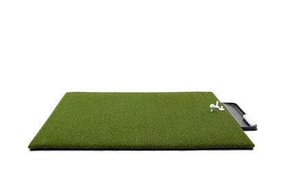 Dura-Pro Premium Turf Indoor/Outdoor Golf Mat. Bonus Tray + 3 Tees - style: Perfect Reaction 4'x4'-41mm