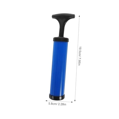 1set Portable Basketball Pump Inflator Kit Needles Hand Pump Extension Hose and Nozzle for Basketball Soccer and Volleyball and Easy to Use