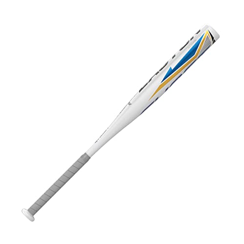 Easton | Ghost Youth Fastpitch Softball Bat | Approved for All Fields | -11 Drop | 1 Pc. Aluminum - color: White/Gold, size: 30 Inch
