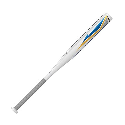 Easton | Ghost Youth Fastpitch Softball Bat | Approved for All Fields | -11 Drop | 1 Pc. Aluminum - color: White/Gold, size: 30 Inch