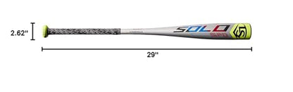 Louisville Slugger 2019 Solo 619 (-11) 2 5/8" USA Baseball Bat - style: 29"/18 oz