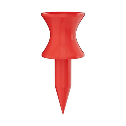 100 Pack 1.25" Plastic Golf Tees, Short Golf tees，Durability & Stability, Engineered to Minimize Friction and Side Spin，Golf Practice Supplies，Ideal Party Gift.Small Golf tees for par 3.
