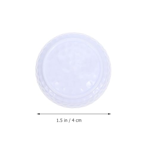 Toddmomy 2Pcs Professional Golf Training Balls for Indoor Practicing with Putting Rod Durable Synthetic Golfing Accessories for Skill Development and Practice