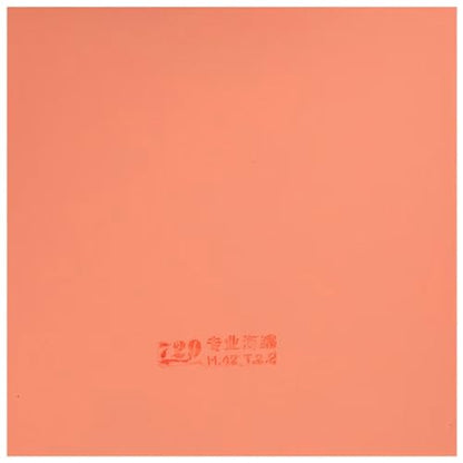 Friendship 729 Table Tennis Rubber for Training, Beginners, and Advanced Players - color: 03 Red - Hardness 42