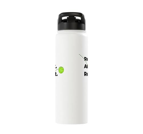 Reset Attack Repeat Competitive Pickleball Accessories Stainless Steel Insulated Water Bottle