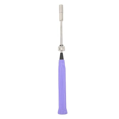 Professional Badminton Swing Trainer for Strength and Skills Improvement Adjustable Magnetic Feedback System Stainless Steel Portable Training Equipment for Beginners Adults Kids
