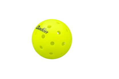 Baden PRO1 Outdoor Pickleball Balls 3-Pack | USA Pickleball (USAPA) Approved | Durable Tournament Grade One-Piece Construction for Competitive Players | Neon Yellow