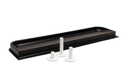 Dura-Pro Premium Turf Indoor/Outdoor Golf Mat. Bonus Tray + 3 Rubber Golf Tees. Advantage 5'x5' (30mm)