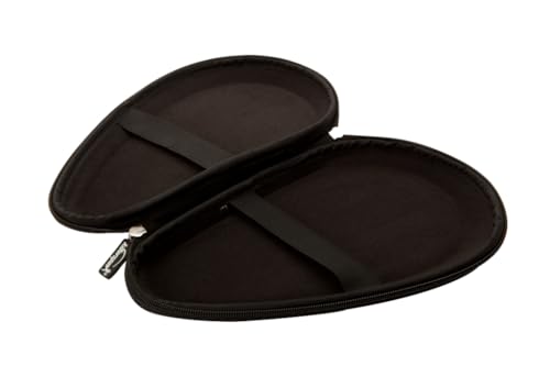 Killerspin - Ping Pong Paddle Case - Table Tennis Racket Bag - Professional Table Tennis Equipment - Durable and Drop Resistant Paddle Racket Safe Case - color: Black