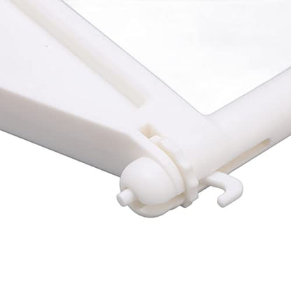Table Tennis Adjustable Screw Clamp Post Kit, High Tension Advanced Dense Collapsible Table Tennis Net with Clamp Post for Training