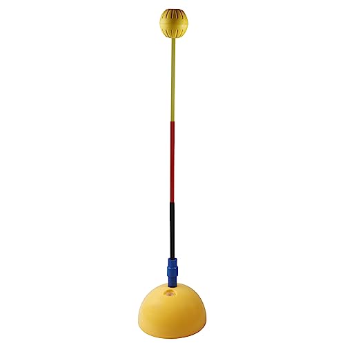 Professional Tennis Swing Trainer, Aid Practice Tool for Beginners Improve Skills of Topspin & Downspins Training Equipment Rebounder Ball with Single