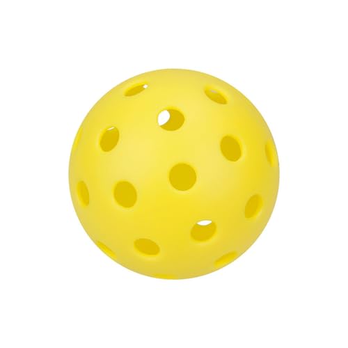 One Pack of Recreational Training Pickleballs Sturdy and Durable Pickleball