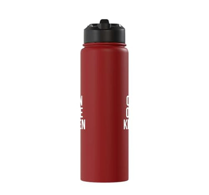 Dink Shot Queen Pickleball Kitchen Line Player Stainless Steel Insulated Water Bottle