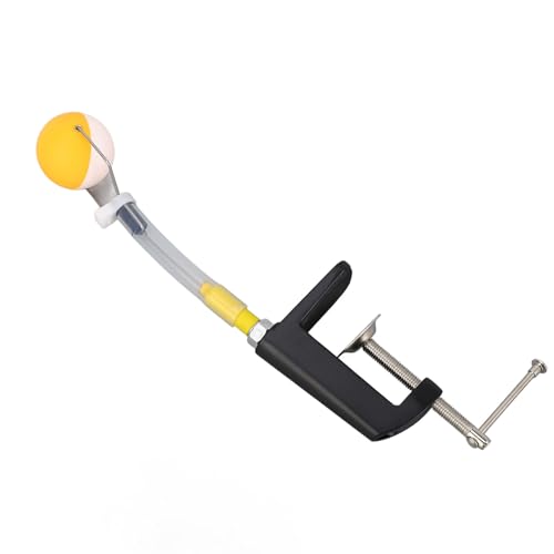 Table Tennis Trainer, Fixed Position Rapid Rebound Ball Machine with Hit Rate and Rotation Display, for Forehand Backhand Stroke Practice