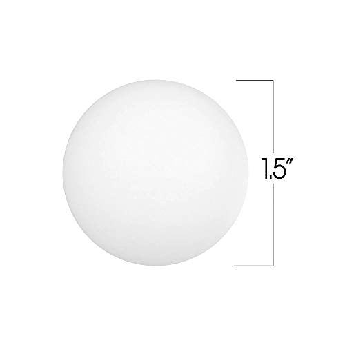 ArtCreativity White Ping Pong Balls Pack of 12 - Mini 1.5 Inch Ping Pong Balls for Goldfish Game, Christmas Beer Pong Ball, Fun Carnival Games Supplies for Kids, Parties